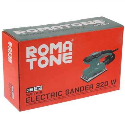 دستگاه سنباده زن برقی روماتون ROMATONE مدل 2320 توان 320 وات