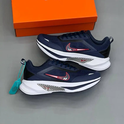 کفش نایک ایر زوم پگاسوس 2 سرمه ای سفید Nike Air Zoom Pegasus 2 Navy White