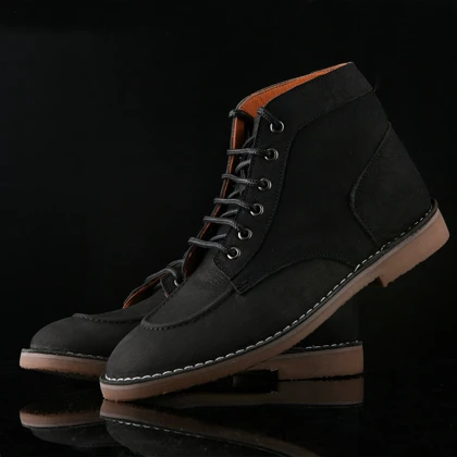 نیم بوت مردانه چرم یلسان مدل اریس کد 510-HRSG