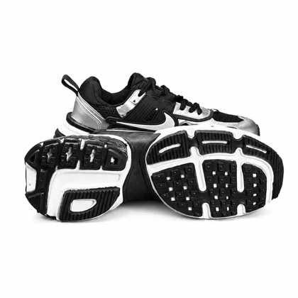 کفش کتانی مردانه نایکی v2k مشکی نقره ای NIKE V2K