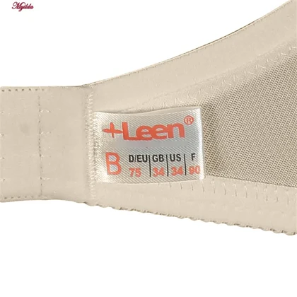 سوتین زنانه لین مدل دکلته نیم تور کرم کد 4680-418