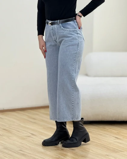 شلوارجین واید قد 90