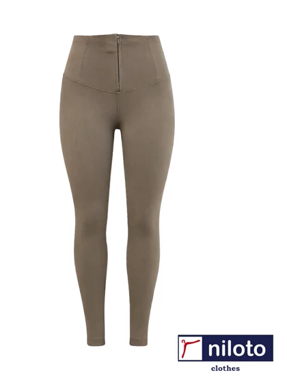 لگ اسپاندکس قزندار زیپ‌دار اورجینال (3536)