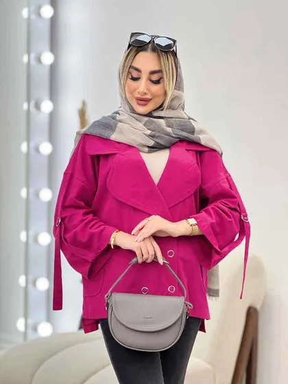 مانتو لینن آستین سگک