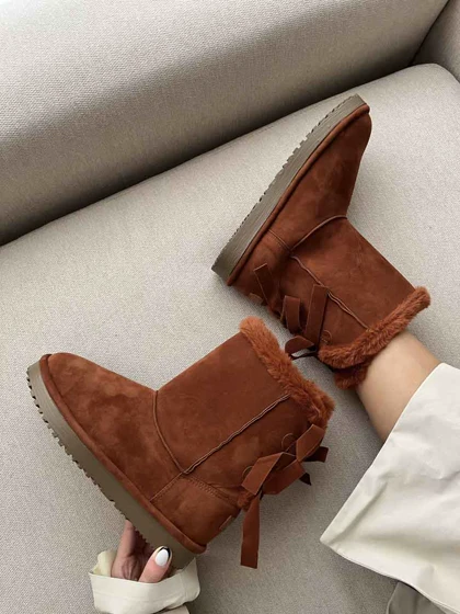 UGG بلند پشت پاپیونی