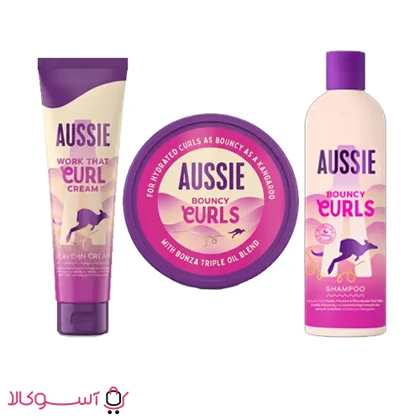 پک تقویت کننده و حالت دهنده مو آزی Aussie مدل eurls