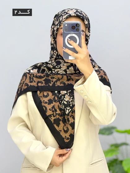 روسری نخی ماناژ کد 101923