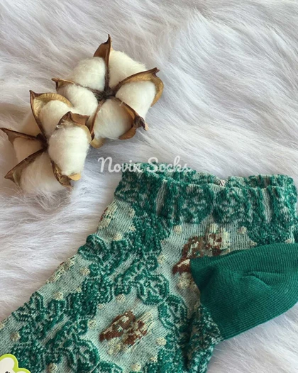 جوراب مچی طرح سنتی طرح 1