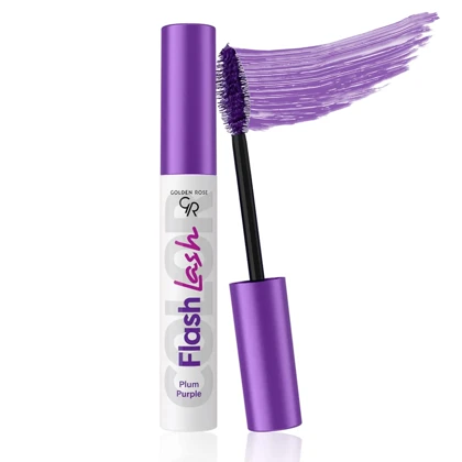 ریمل بلندکننده گلدن رز, Golden Rose مدل Flash Lash رنگ Plum Purple شماره 07 حجم 9 میل
