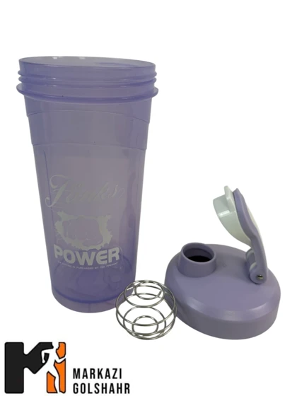 شیکر ورزشی بدنه طلق شفاف کد S024