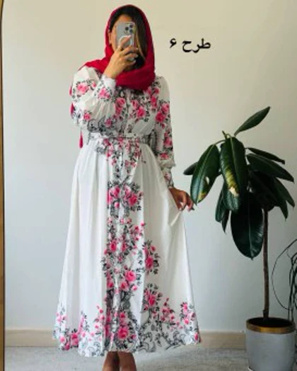 پیراهن طرحدار مزونی پریچهر