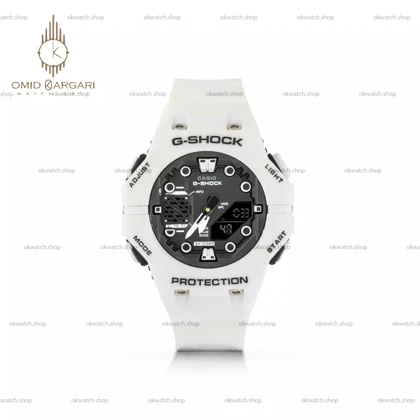 ساعت مچی کاسیو جی-شاک بند سفید Casio G-Shock GA-B001SF-7A