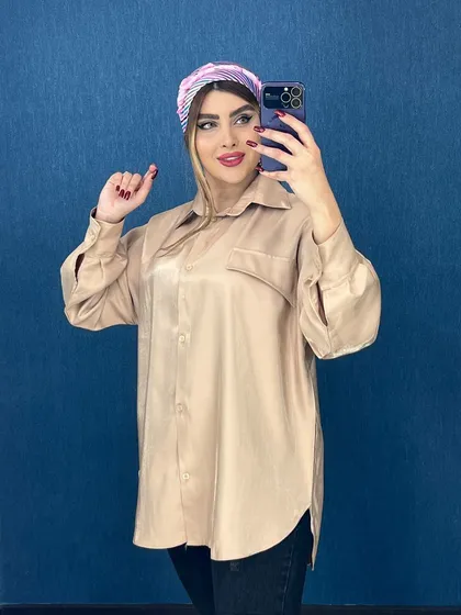 شومیز مجلسی مدل نارشین کد 62092