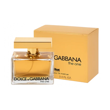ادوپرفیوم زنانه پینک ویژوآل Pink مدل دولچه گابانا دوان Dolce Gabbana The One حجم 100 میلی لیتر طرح مارک