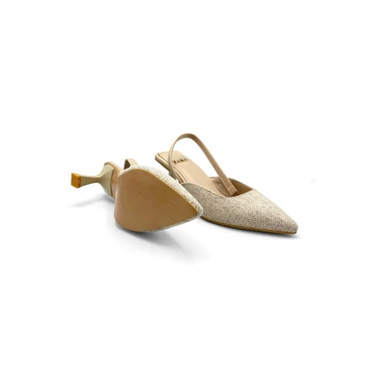 کفش صندل زنانه مدل sandal zara - 0062_Creamy