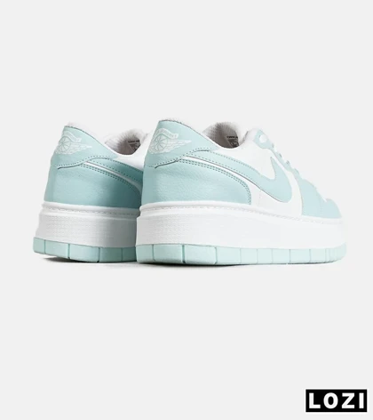 کفش مردانه و زنانه سفید آبی NIKE AIR FORCE مدل 7814