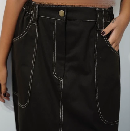 دامن کتان نگار