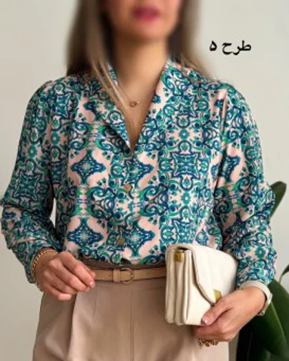 شومیز یقه آرشال 1