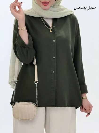 3534 - شومیز سیلک