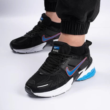 کتانی اسپرت مردانه مدل نایک NIKE vaporfly 3 رنگ مشکی آبی