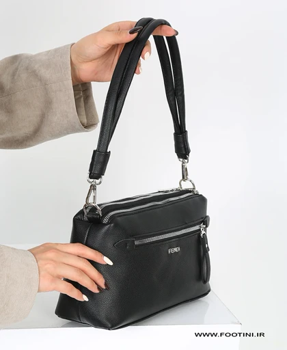 کیف زنانه دوشی سه زیپ فندی 234 AM