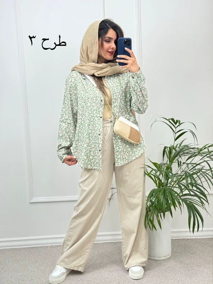 مانتو شومیزی کبریتی بهاری