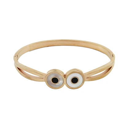 بنگل زنانه طرح دو چشم