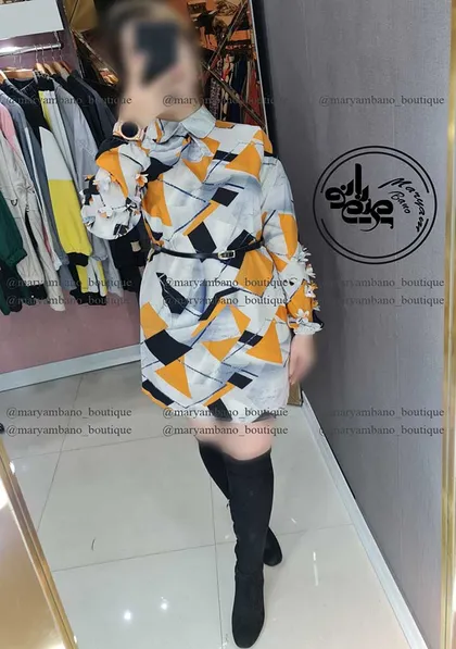 تونیک طرح هندسی