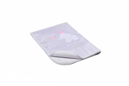 زیرانداز تعویض سفید رزبرن ENDLESS LOVE-GIRL