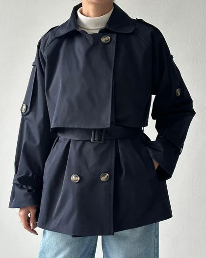 بارانی شنلی  کد 600056