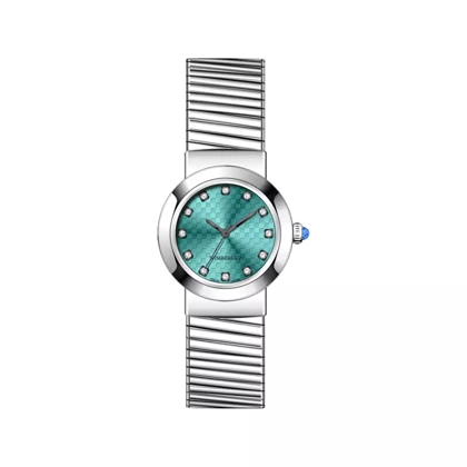 ساعت مچی زنانه ویمبرلی فلزی نقره ای صفحه تیفانی WB-CS453L-F
