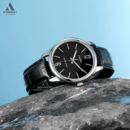 ساعت کاسیو بند چرمی Casio MTP-V005L-1B