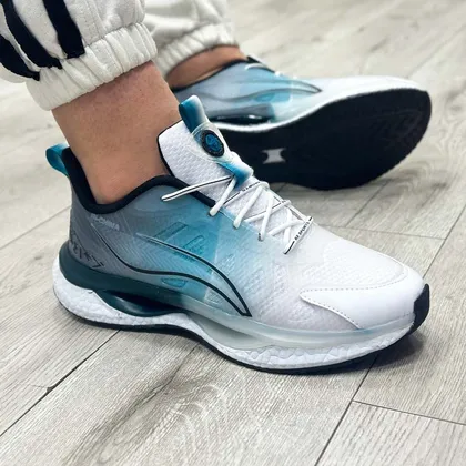 کتانی اسپرت مردانه مدل نایک 31 رنگ سفید کله غازی