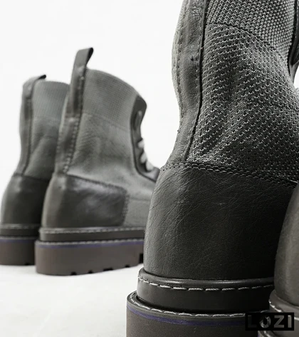 بوت ساق‌دار مردانه خاکستری Timberland