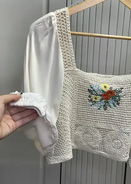 کراپ گلدوزی