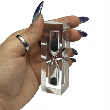 ساعت شنی کریستالی 3 دقیقه تایمر شنی