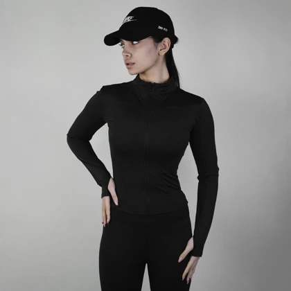 سویشرت ورزشی زنانه فی گاوئو مدل JYT-007 مشکی