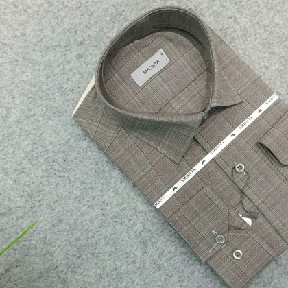 پیراهن ساده تک‌رنگ قواره کلاسیک استین بلند_ پارچه فلورا درجه یک