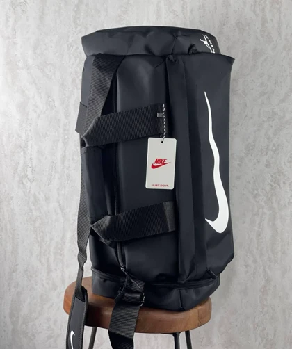 ساک ورزشی نایک جاکفشی دار مشکی (65)
