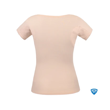 تیشرت ضد تعریق مودال زنانه کرم