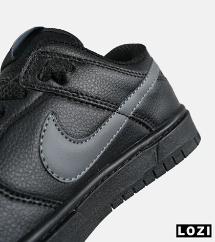 کفش کتانی مردانه و زنانه مشکی طوسی نایک NIKE SB Dunk مدل 7521