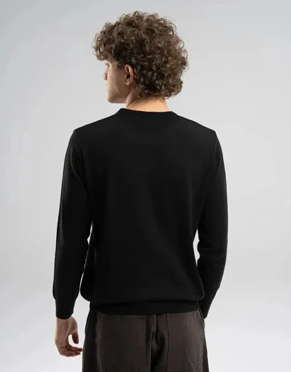 یقه گرد بیسیک مردانه