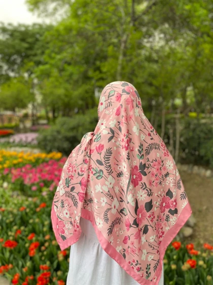 روسری گل من T005