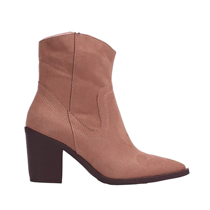 بوت زنانه مدل کابویی کد 2163