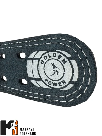 کمربند بدنسازی سگکی رویه چرم نرمال