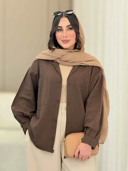 مانتو تک جیب پایین گت