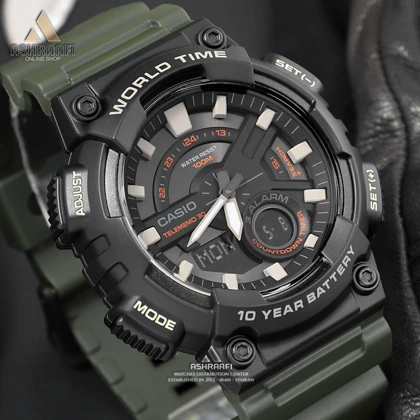 ساعت کاسیو اورجینال Casio AEQ-110W-3AV