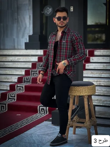 پیراهن پتینه زمستانه