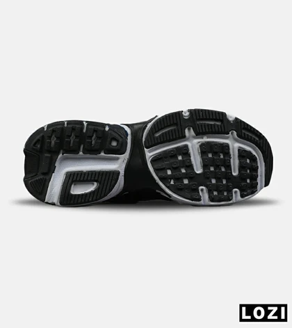 کفش کتانی مردانه و زنانه مشکی سفید Nike Cushlon V2K مدل 8611