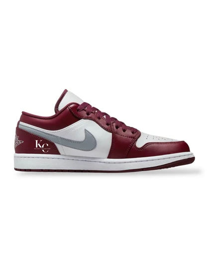 کتانی ویتنامی نایک ایر جردن وان لو باردیاکس Nike Air Jordan 1 Low white Bordeaux